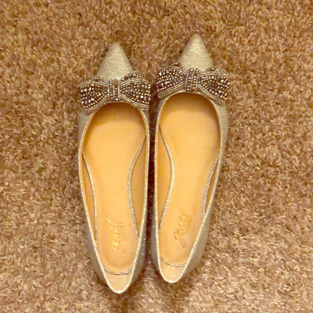 Beaded Bow Flats